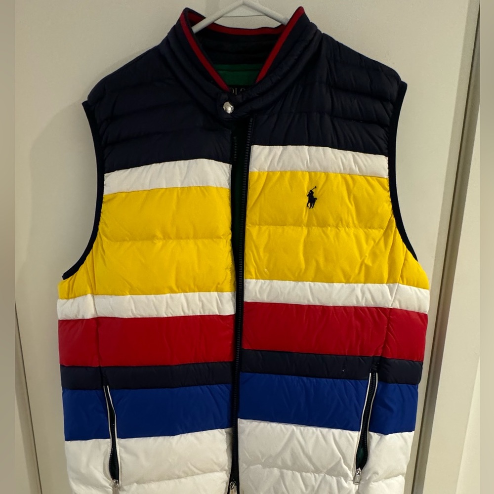 Men’s Polo Ralph Lauren Colorblock Vest